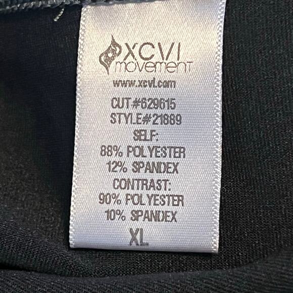 XCVI Stretch Active Skort Performance Skirt Dark Gray Size XL - Picture 8 of 8